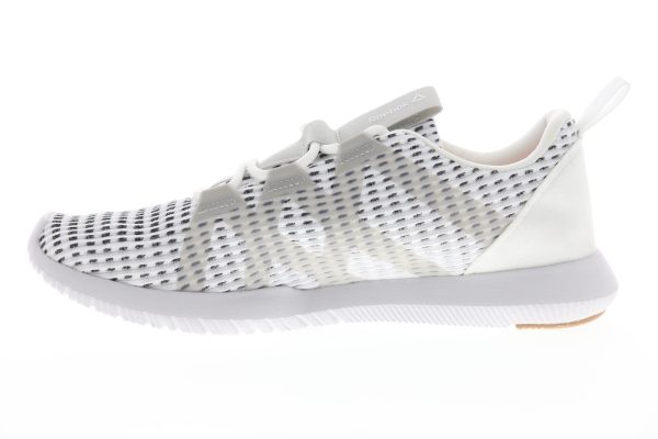 Reebok Reago Pulse CN7189 Mens White Mesh Lace Up Athletic Running Shoes Cheap - Image 5