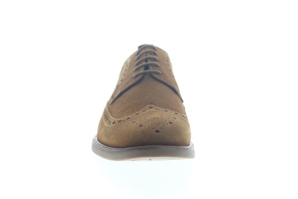 Ben Sherman Birk Long Wing BNM00025 Mens Brown Suede Wingtip Oxfords Shoes Cheap - Image 3