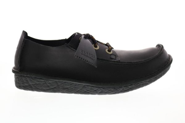 Clarks Trek Veldt 26149915 Mens Black Oxfords & Lace Ups Plain Toe Shoes Online now
