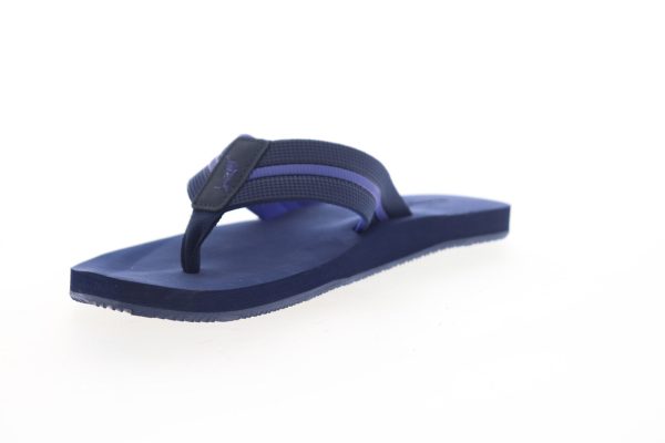 Tommy Bahama Taheeti TB7S00067 Mens Blue Flip-Flops Sandals Shoes Sale - Image 4