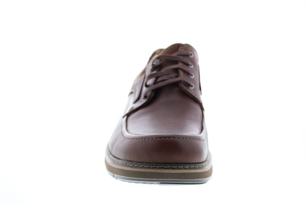 Clarks Un Ramble Lace 26138187 Mens Brown Leather Plain Toe Oxfords Shoes Fashion - Image 3
