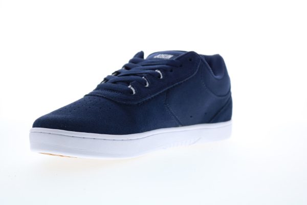 Etnies Joslin Mens Blue Suede Lace Up Skate Sneakers Shoes Online - Image 4