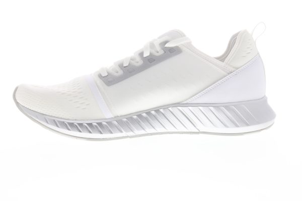 Reebok Flashfilm DV6969 Mens White Mesh Low Top Athletic Cross Training Shoes For Sale - Image 5