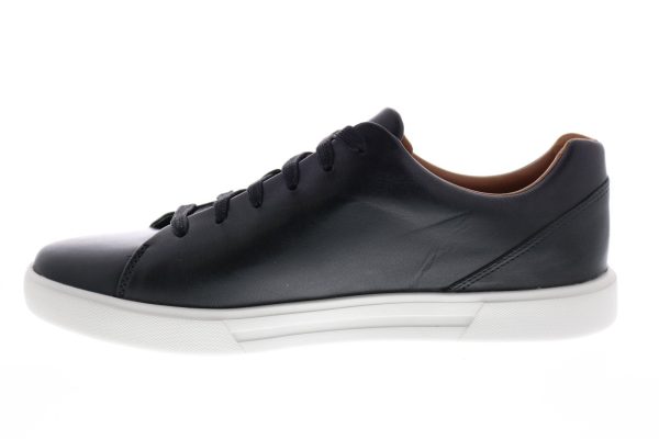 Clarks Un Costa Lace 26140811 Mens Black Leather Lifestyle Sneakers Shoes Sale - Image 5