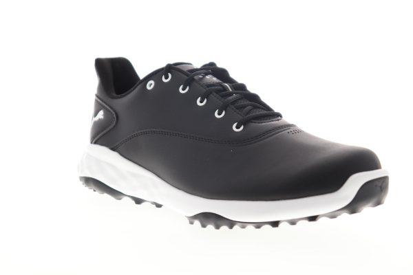 Puma Grip Fusion 18942502 Mens Black Lace Up Golf Athletic Shoes Cheap - Image 2