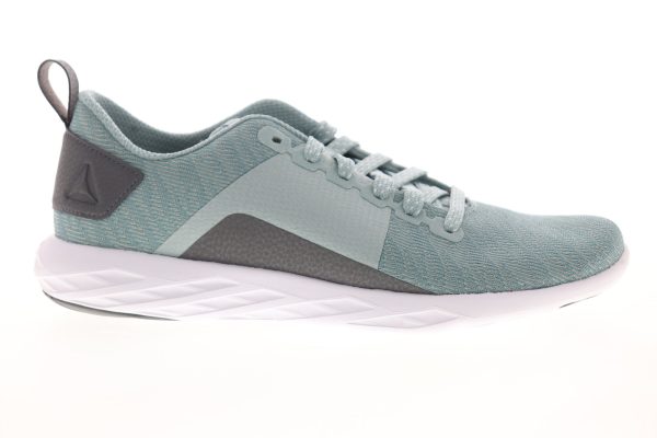Reebok Astroride Walk CN0859 Womens Blue Canvas Low Top Walking Athletic Shoes For Sale