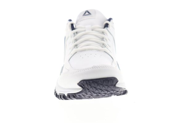 Reebok Ridgerider Leather 4E Mens White Extra Wide (4E) Athletic Hiking Shoes For Discount - Image 3