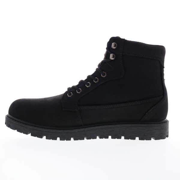 Lugz Bedrock HI MBEDROHD-001 Mens Black Lace Up Casual Dress Boots Online - Image 5