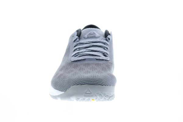 Reebok Nano 9 FU6827 Mens Gray Mesh Lace Up Athletic Cross Training Shoes For Discount - Image 3