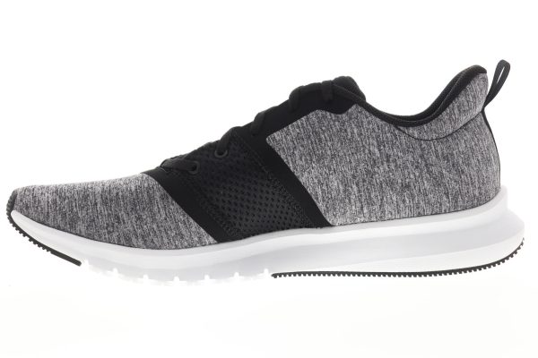 Reebok Print Lite Rush CN2606 Mens Gray Canvas Low Top Athletic Running Shoes Online Hot Sale - Image 5