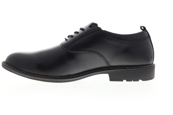 Mark Nason Ottomatic G T 68319 Mens Black Leather Plain Toe Oxfords Shoes Online - Image 5