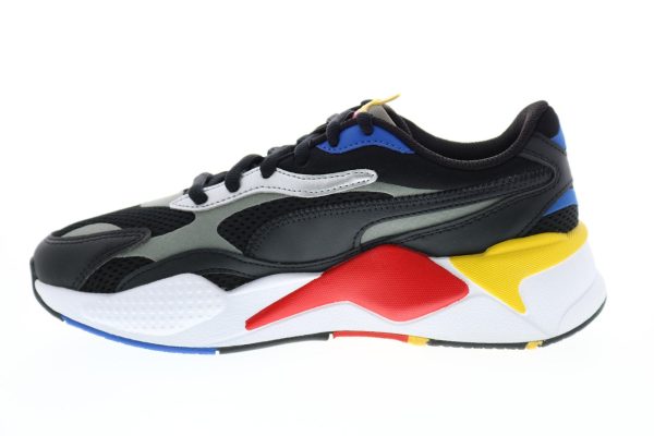 Puma RS-X3 Millenium 37323611 Mens Black Mesh Lace Up Lifestyle Sneakers Shoes Hot on Sale - Image 5