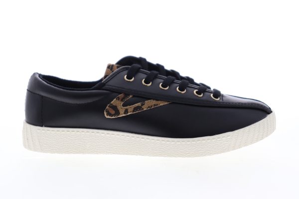 Tretorn Nylite 25 Plus Womens Black Low Top Lace Up Lifestyle Sneakers Shoes Sale
