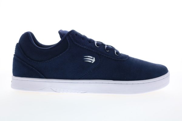 Etnies Joslin Mens Blue Suede Lace Up Skate Sneakers Shoes Online