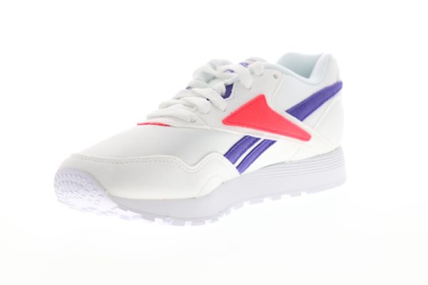 Reebok Rapide MU DV3805 Mens White Low Top Lace Up Lifestyle Sneakers Shoes Cheap - Image 4