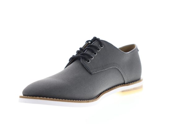 Calvin Klein Atlee Ballistic 34F0456-GRY Mens Gray Plain Toe Oxfords Shoes For Cheap - Image 4