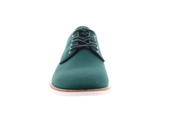 Calvin Klein Atlee Ballistic 34F0456-PND Mens Green Plain Toe Oxfords Shoes Online Sale - Image 3
