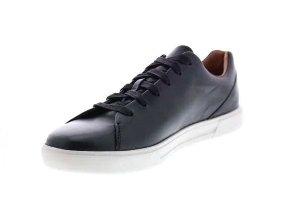 Clarks Un Costa Lace 26140811 Mens Black Leather Lifestyle Sneakers Shoes Sale - Image 4