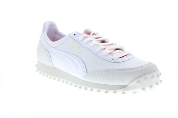 Puma Fast Rider Rudolf Dassler Legacy Mens White Lifestyle Sneakers Shoes Sale - Image 2