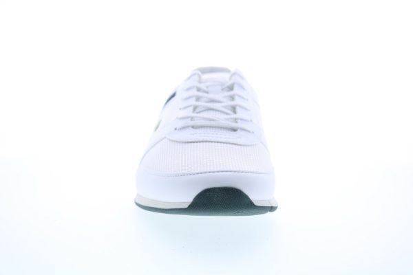 Lacoste Menerva Sport 319 1 Cma Mens White Lace Up Lifestyle Sneakers Shoes Hot on Sale - Image 3