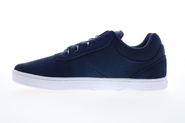 Etnies Joslin Mens Blue Suede Lace Up Skate Sneakers Shoes Online - Image 5