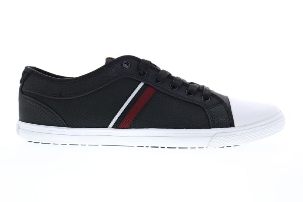 Ben Sherman Madison Ox Mens BNM00163 Black Lace Up Lifestyle Sneakers Shoes For Discount