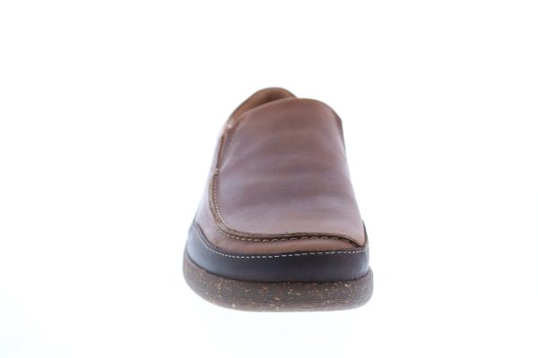 Clarks Un Lisbon Twin 26149744 Mens Brown Loafers & Slip Ons Casual Shoes For Sale - Image 3