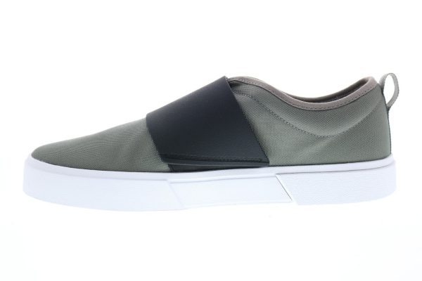 Puma El Rey II Slip On 37478503 Mens Gray Canvas Lifestyle Sneakers Shoes Supply - Image 5