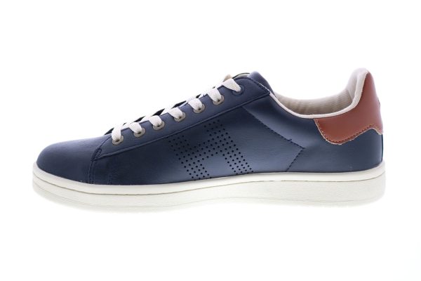 Tommy Hilfiger Lutwin TMLUTWIN Mens Blue Synthetic Designer Sneakers Shoes Cheap - Image 5