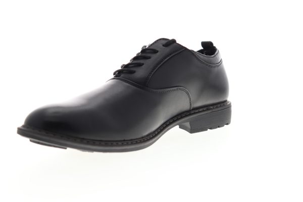 Mark Nason Ottomatic G T 68319 Mens Black Leather Plain Toe Oxfords Shoes Online - Image 4