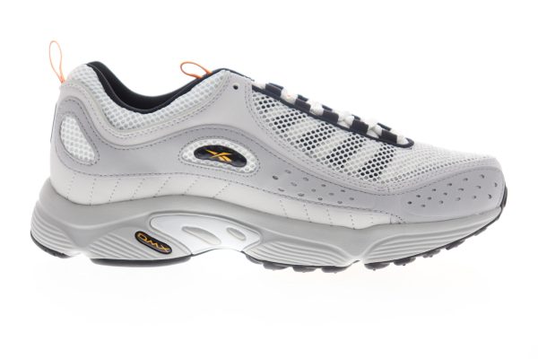 Reebok Daytona DMX II DV7254 Mens Gray Mesh Low Top Lifestyle Sneakers Shoes on Sale