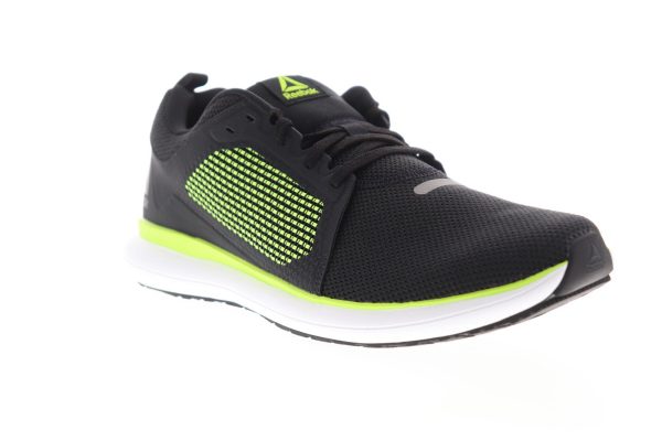 Reebok Driftium Ride CN6658 Mens Black Mesh Lace Up Athletic Running Shoes Online Hot Sale - Image 2
