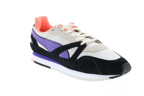 Puma Mirage OG C.D 30968601 Mens Black Suede Lifestyle Sneakers Shoes Online Hot Sale - Image 2