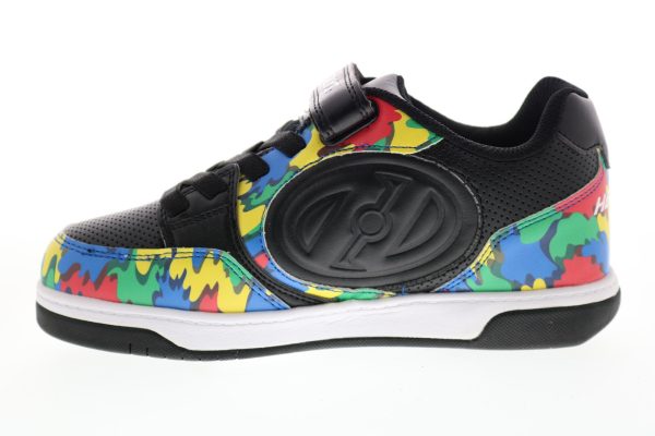 Heelys Plus X2 HE100657K Little Kids Black Synthetic Lifestyle Sneakers Shoes Supply - Image 5