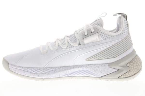 Puma Uproar Hybrid Court Core 19277510 Mens White Mesh Athletic Basketball Shoes Online - Image 5