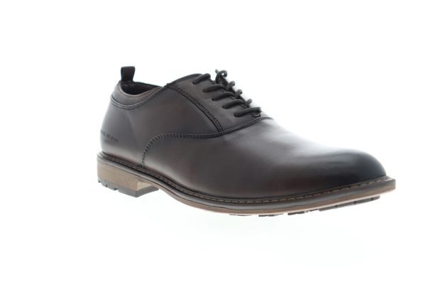 Mark Nason Ottomatic G&T 68319 Mens Brown Leather Plain Toe Oxfords Shoes Online now - Image 2