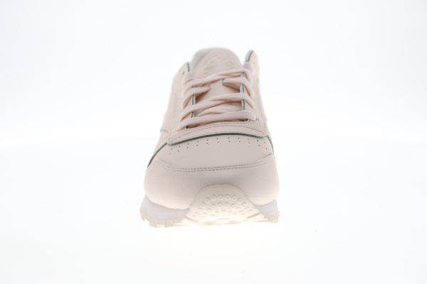 Reebok Classic Leather CN5467 Womens Pink Low Top Lifestyle Sneakers Shoes For Sale - Image 3