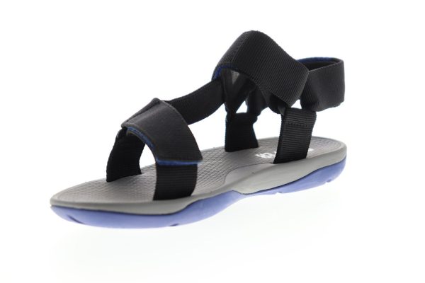 Camper Match 18824-046 Mens Black Canvas Sport Sandals Shoes Sale - Image 4