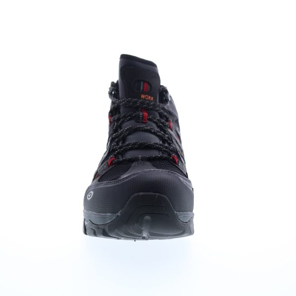 Hi-Tec X-T Boron Mid Waterproof 360 ST 57041 Mens Black Leather Work Boots Supply - Image 3