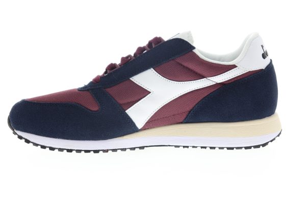 Diadora Caiman 175122-C8502 Mens Burgundy Mesh Lifestyle Sneakers Shoes For Cheap - Image 5