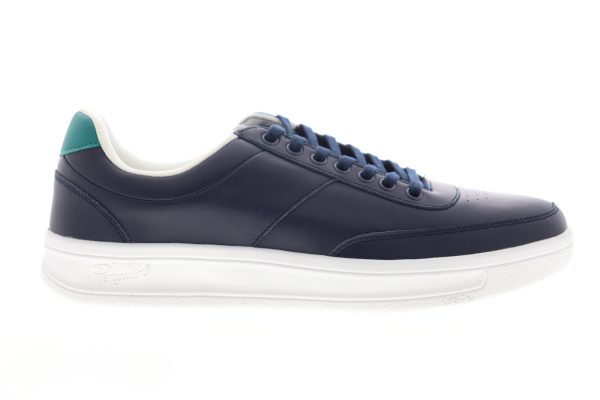 Original Penguin Bradley OP100213M Mens Blue Lace Up Lifestyle Sneakers Shoes Discount