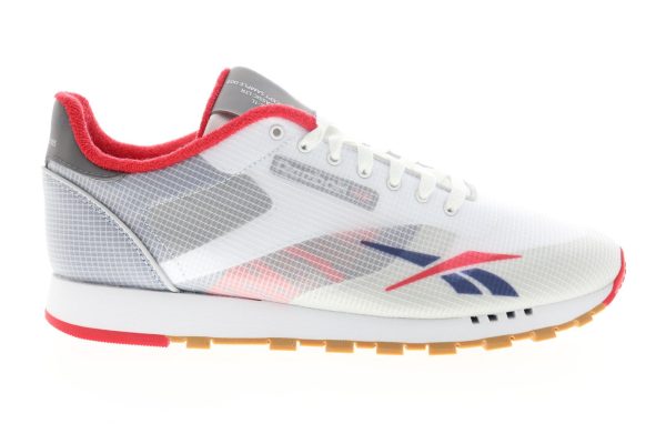 Reebok Classic Leather ATI EH0128 Mens White Low Top Lifestyle Sneakers Shoes Cheap