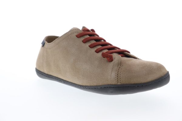 Camper Peu Cami 17665-183 Mens Brown Suede Low Top Lace Up Euro Sneakers Shoes Online now - Image 2