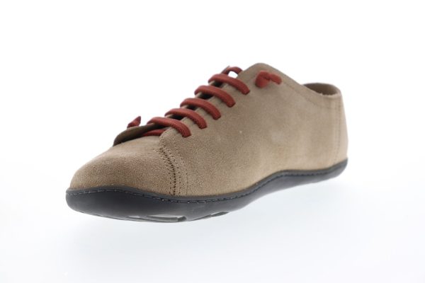 Camper Peu Cami 17665-183 Mens Brown Suede Low Top Lace Up Euro Sneakers Shoes Online now - Image 4