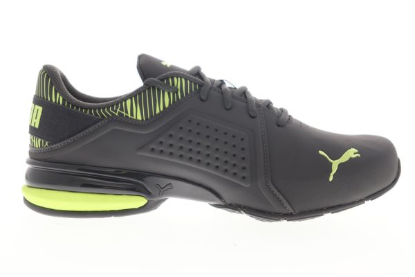 Puma Viz Runner Graphic 19421805 Mens Gray Synthetic Athletic Running Shoes Online