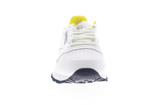 Reebok Classic Leather EG5275 Mens White Low Top Lifestyle Sneakers Shoes Fashion - Image 3