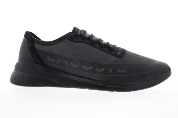 Lacoste Lt Fit 319 2 Sma Mens Black Lace Up Lifestyle Sneakers Shoes on Sale