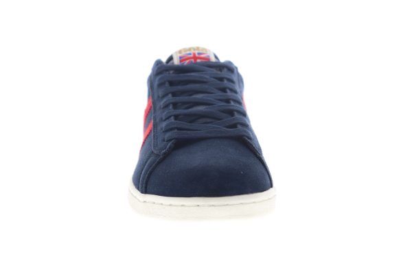 Gola Equipe Suede CMA495 Mens Blue Suede Lace Up Lifestyle Sneakers Shoes Sale - Image 2