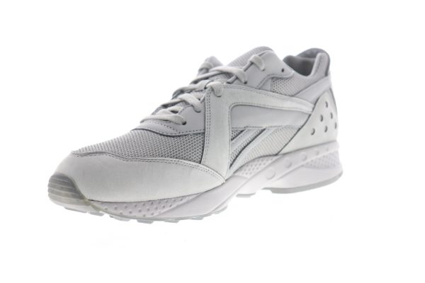 Reebok Pyro DV6828 Mens Gray Mesh Low Top Lace Up Lifestyle Sneakers Shoes Fashion - Image 4