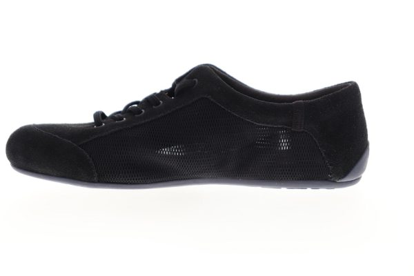 Camper Peu Summer Senda 22614-027 Womens Black Suede Low Top Euro Sneakers Shoes For Cheap - Image 5